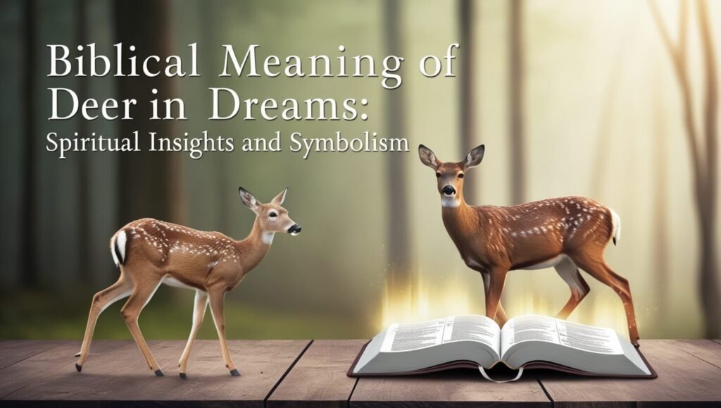 Biblical Meaning of Deer in Dreams: Spiritual Insights and Symbolism