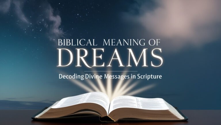 Biblical Meaning of Dreams: Decoding Divine Messages in Scripture