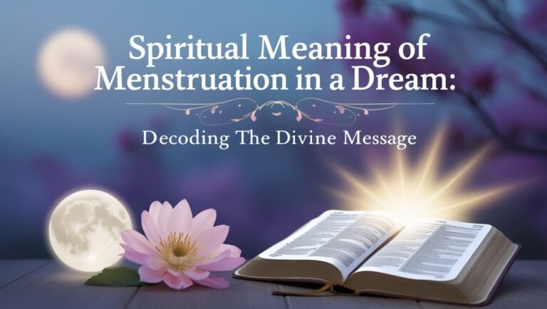 Spiritual Meaning of Menstruation in a Dream: Decoding the Divine Message