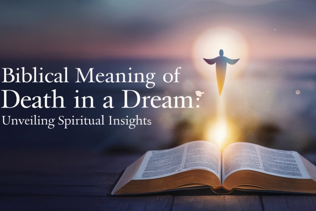 Biblical Meaning of Death in a Dream: Unveiling Spiritual Insights