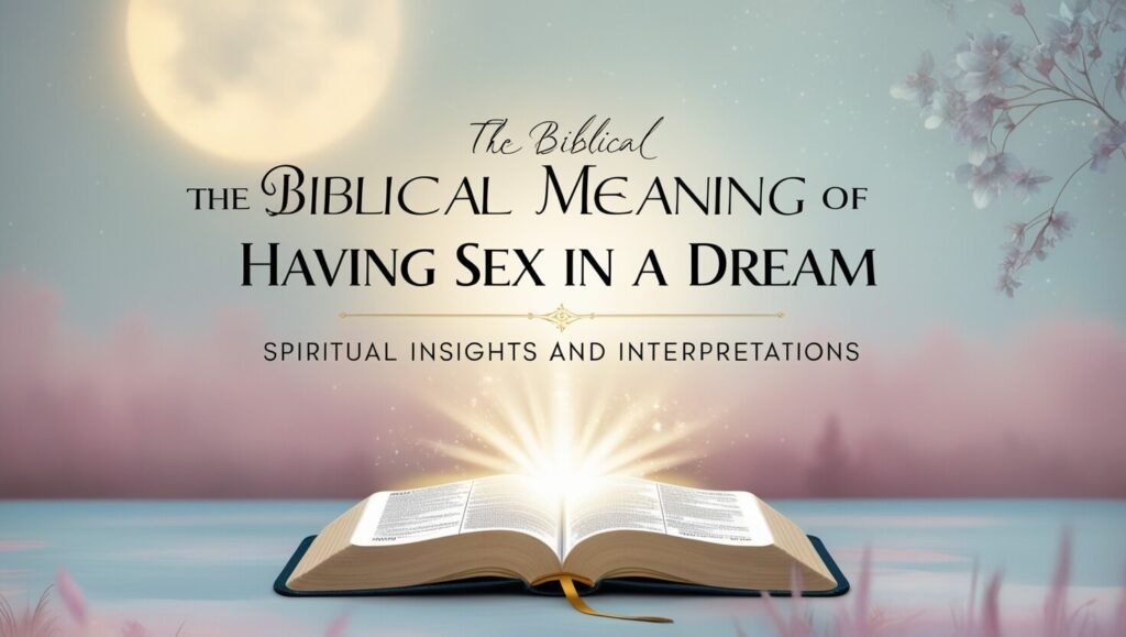 The Biblical Meaning of Having Sex in a Dream: Spiritual Insights and Interpretations