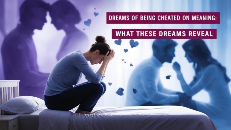 Dreams of Being Cheated On Meaning: What These Dreams Reveal