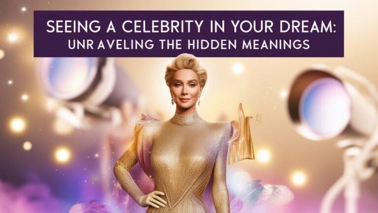 Seeing a Celebrity in Your Dream: Unraveling the Hidden Meanings