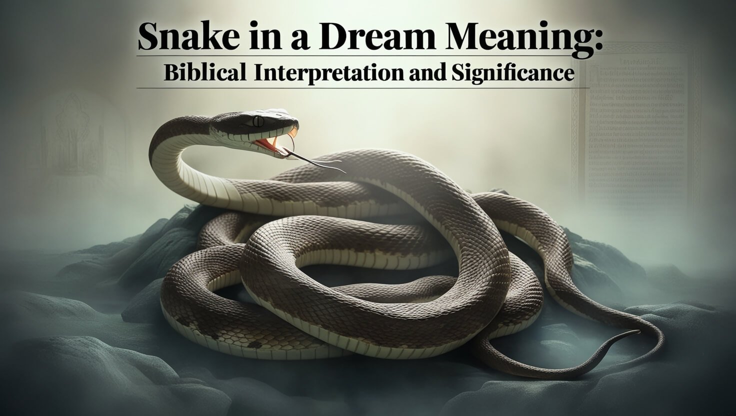 Snake in a Dream Meaning: Biblical Interpretation and Significance