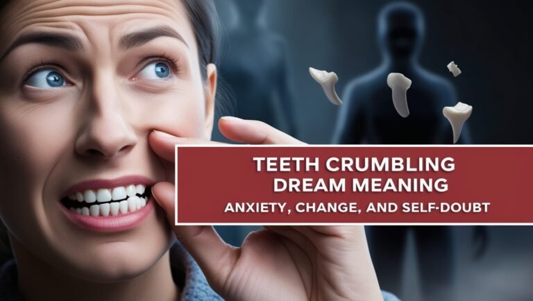 Teeth Crumbling Dream Meaning: Anxiety, Change, and Self-Doubt