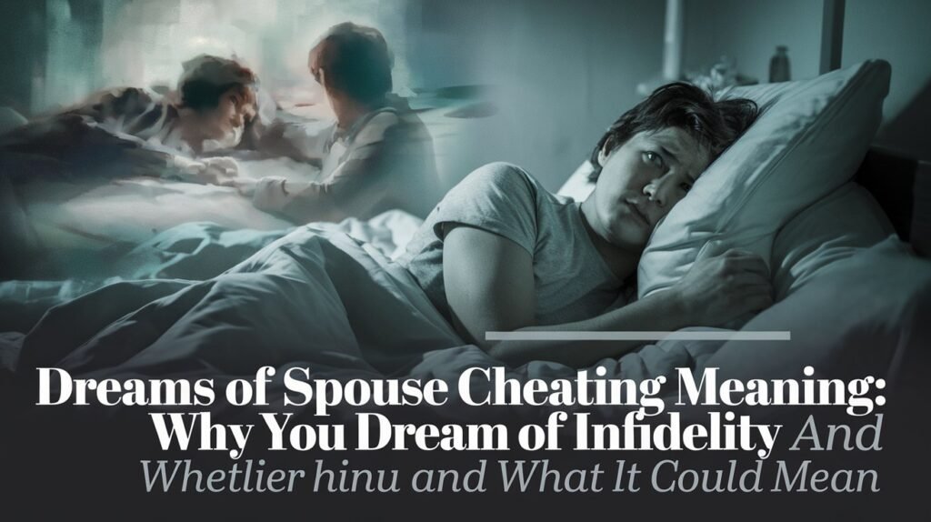 Dreams of Spouse Cheating Meaning: Why You Dream of Infidelity and What It Could Mean